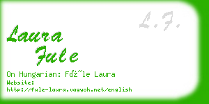 laura fule business card